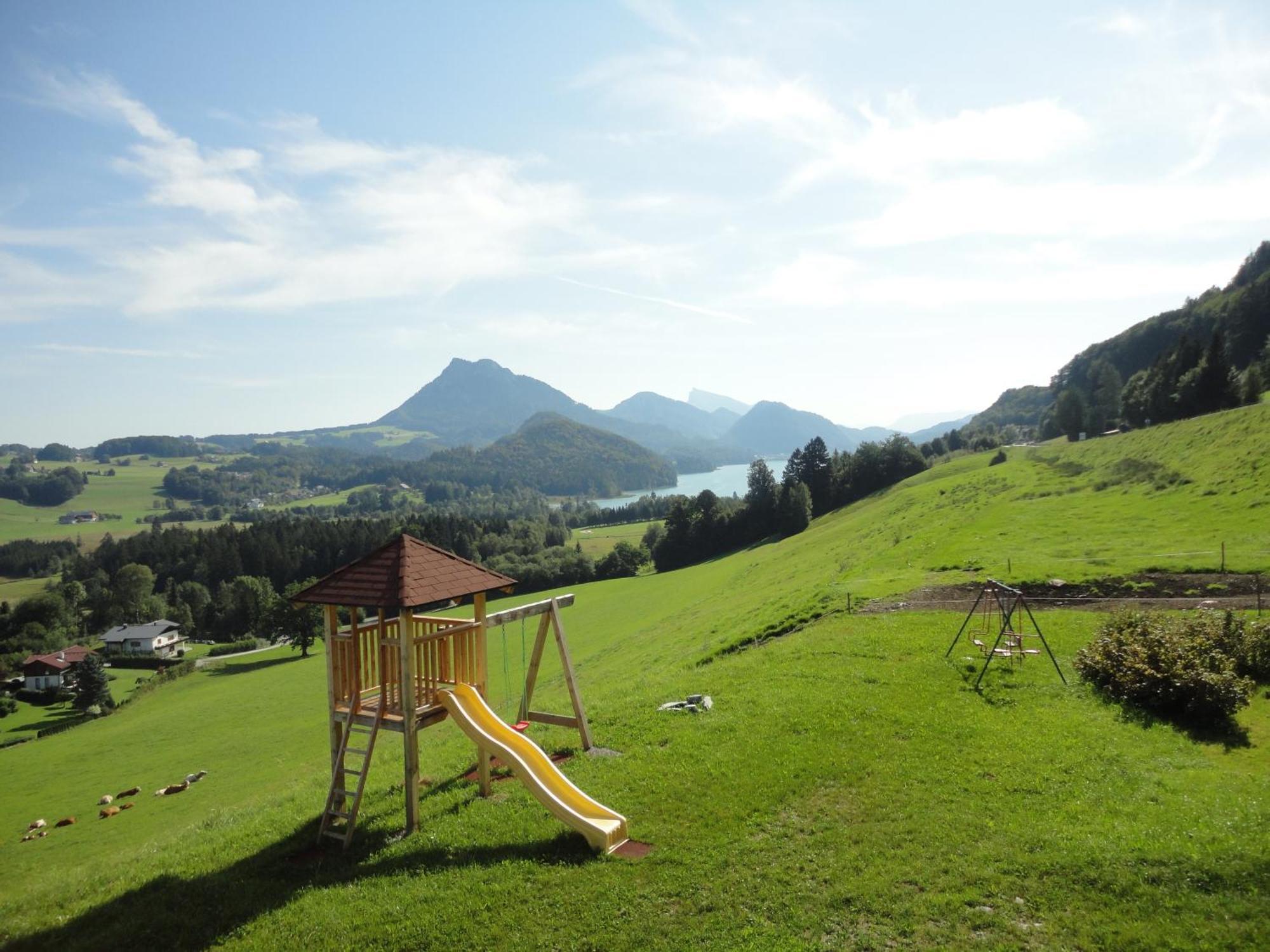 Bauernhof Strumegg Villa Hof bei Salzburg Dış mekan fotoğraf